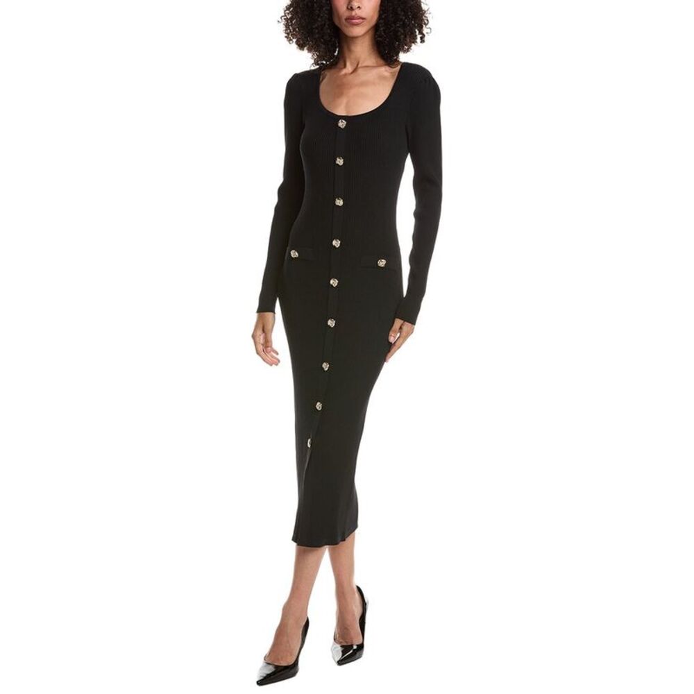 Generation Love Womens  Andolina Midi Dress, Black